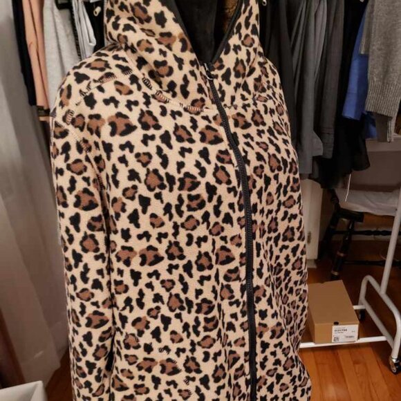 Faded Glory CHeetah Coat - Picture 1 of 4